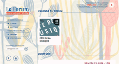 Desktop Screenshot of forumnivillac.fr